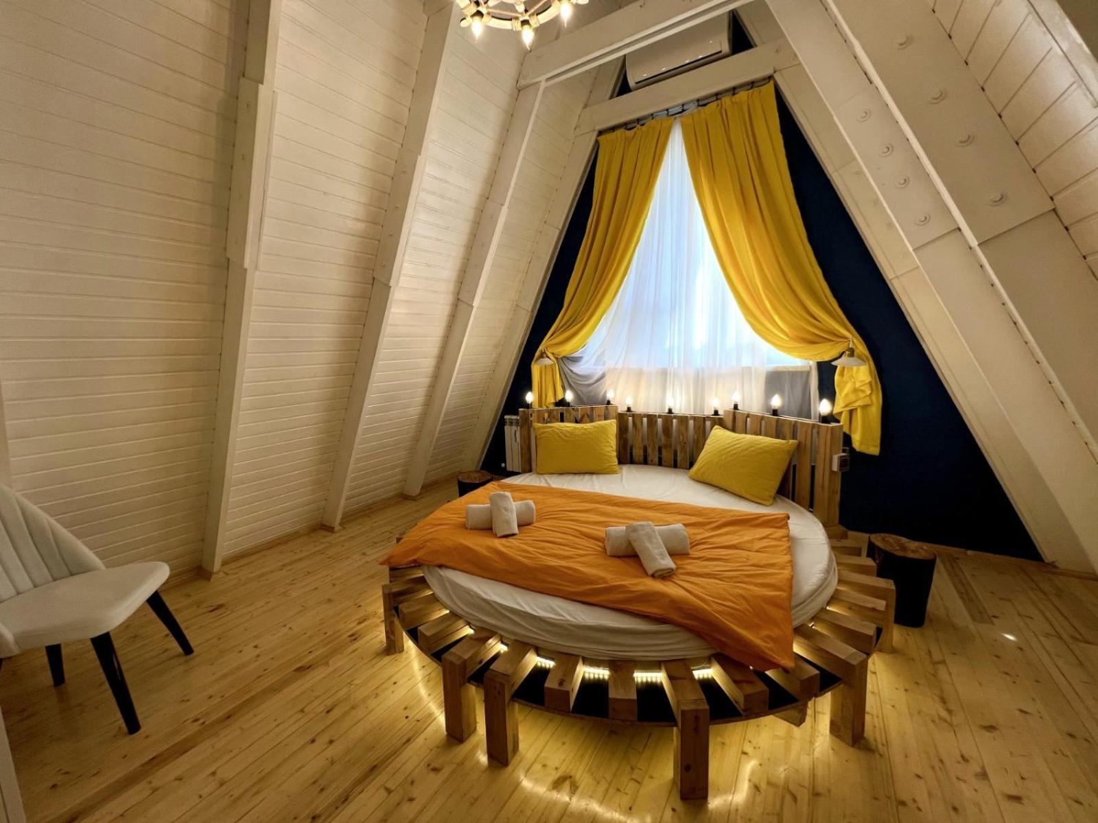 Qafqaz Mountside Chalet Gabala Exterior photo