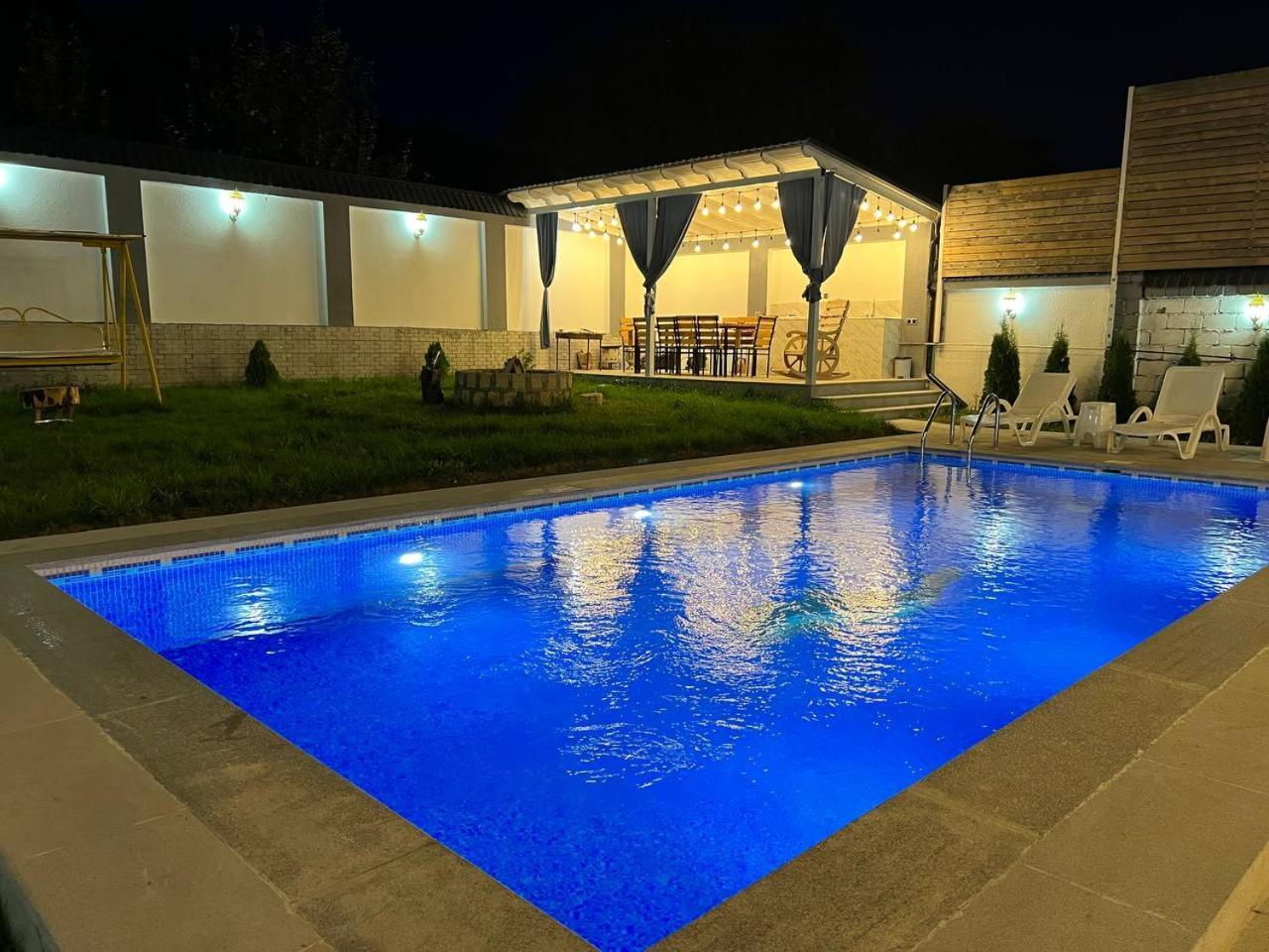 Qafqaz Mountside Chalet Gabala Exterior photo