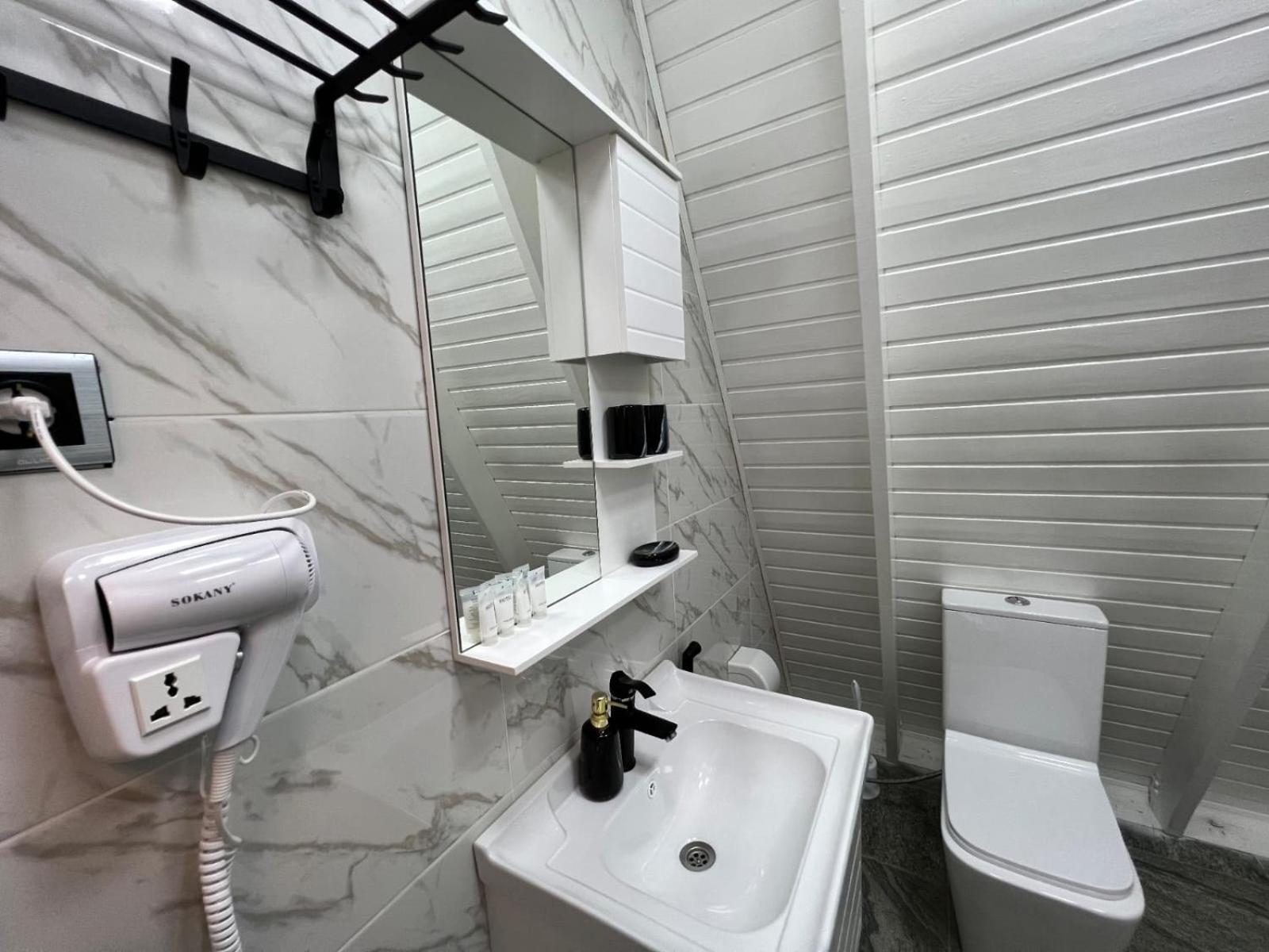 Qafqaz Mountside Chalet Gabala Exterior photo