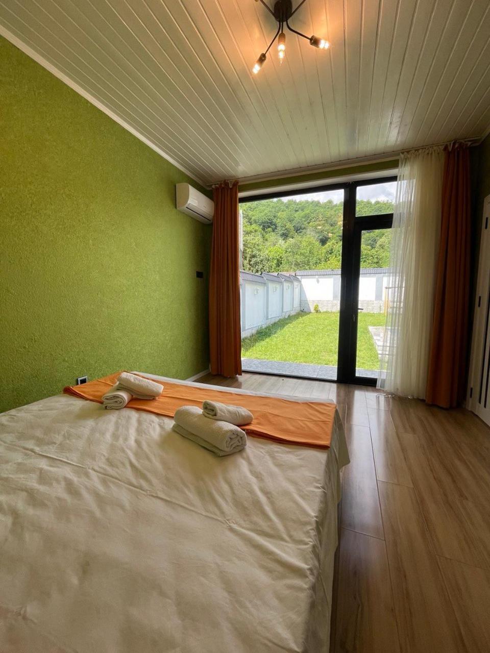 Qafqaz Mountside Chalet Gabala Exterior photo